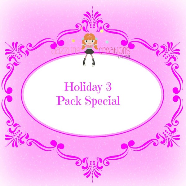 Holiday 3 pack special/Halloween/Fall/Christmas/Chunky Necklaces/Bubblegum Beads/Hair bow/Girls Jewelry/Photo Props