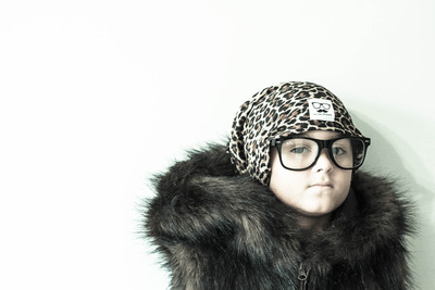 The Leopard Print Beanie Hat New