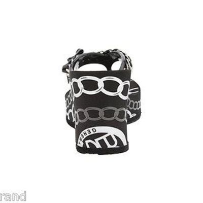 Bcbgeneration sabrina black jelly woman sandals size 8m