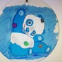 Patchwork panda Ornament-1