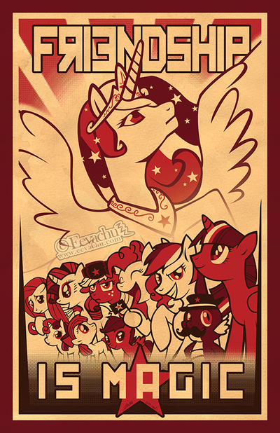 Friendship is Magic 4" x 6" Mini Print