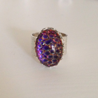 [sale] vintage "a thousand eyes" opal ring