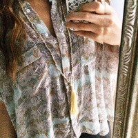 Tasseled Necklace - Thumbnail 1