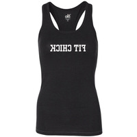"Fit Chick" Reflection Tank - Thumbnail 1