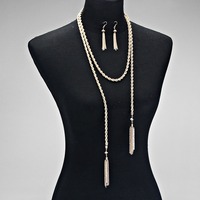 Sonya Tassel Necklace - Thumbnail 1