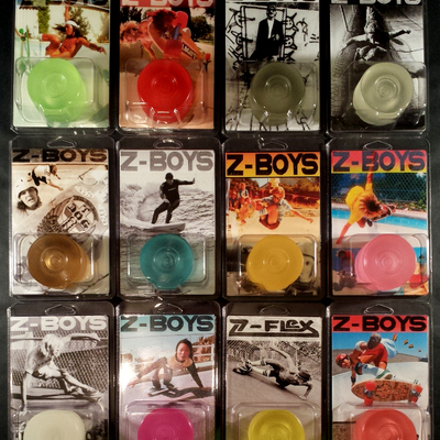 "z-boys" resin designer toy art tribute pieces