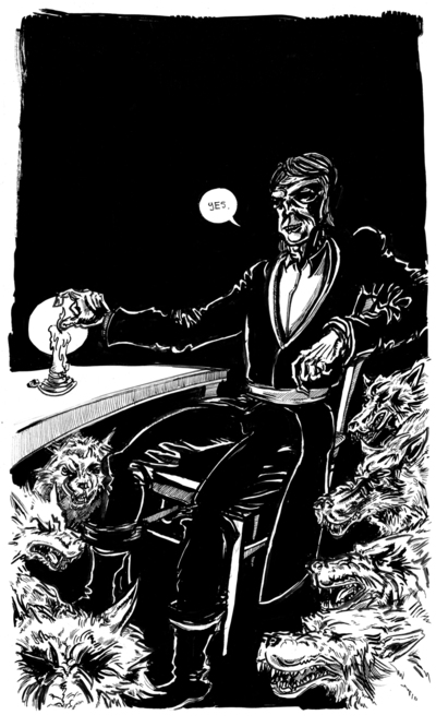 I SAW HIM - Last Page Splash Original