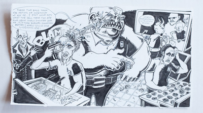 2014 Tough Economy Tour Art