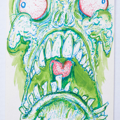 Zombie face original