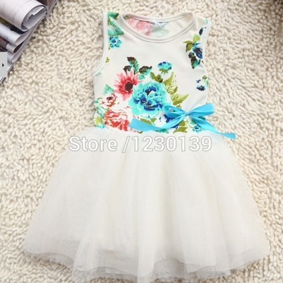 Flower spring dress 