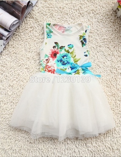 Flower spring dress 