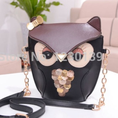 Kids owl purse 