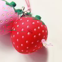 *Rare* Hello Kitty in Fruit Costumes Collection -Twin Strawberries (Licensed) - Thumbnail 1