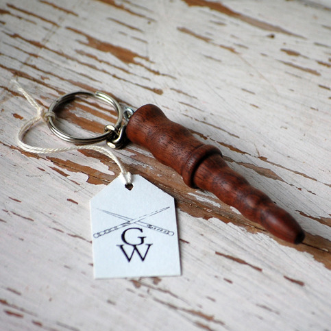 Black Walnut Key-chain Wand