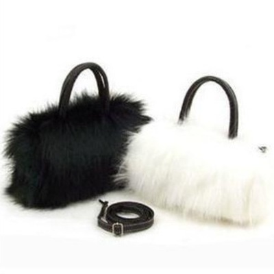 Furry kids purse 