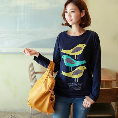 Long sleeve 3 little birds sweater