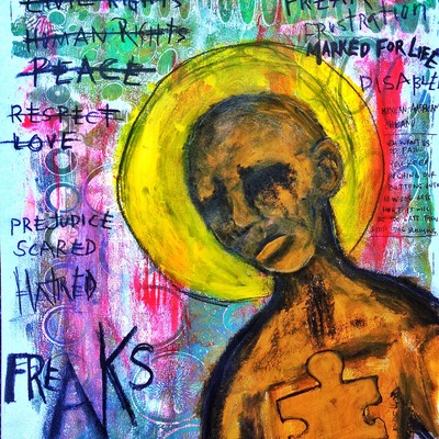 Marisol mckee art - "marked for life"