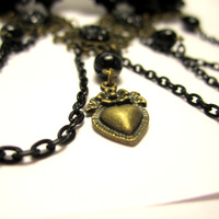 Victorian floral Hair clip - Thumbnail 1