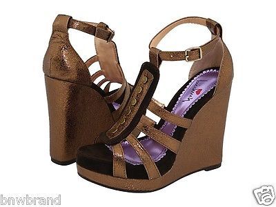 Luichiny Sin Amen Brown/Bronze Ladies Sandals Size 8M Last One