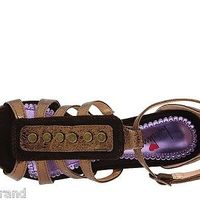 Luichiny Sin Amen Brown/Bronze Ladies Sandals Size 8M Last One - Thumbnail 2