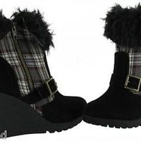 TOI ET MOI Fedel-06 Black Velvet Women Boots Size 8.5 $128 - Thumbnail 2