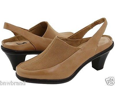 Softwalk Revo SKU 7619961 Shoes Cork Metallic/Stretch Combo Size 9(M) $115