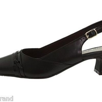 Easy street embrace 40-0766 brown patent ladies sandals size 6n