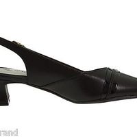 Easy Street Embrace 40-0766 Brown Patent Ladies Sandals Size 6N - Thumbnail 2