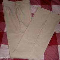 ENY Ladies/Junior Stretchy Beige Pants Size Large Soft Material - Thumbnail 2
