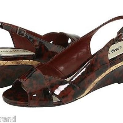Easy street hello 40-2367 tortoise patent/cork size 8n