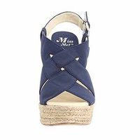 Miss Me Heart-27 420 Blue Woman Sandals - Thumbnail 1