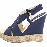 Miss Me Heart-27 420 Blue Woman Sandals - Thumbnail 2