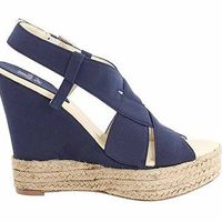 Miss Me Heart-27 420 Blue Woman Sandals - Thumbnail 3