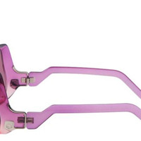 Spy Optic Corniche Grape Fade/Merlot Fade Women Sunglasses - Thumbnail 4