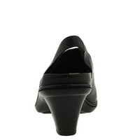 SoftWalk Revo Black Stretch/Leather Combo - Thumbnail 4