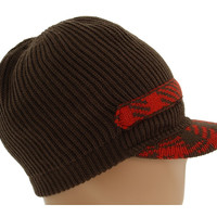Jessica Simpson Cable Knit/Jacquard Knit Newsboy Hat - Thumbnail 1