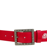 Ed Hardy EH3038 Women's Leather Belt - Thumbnail 1