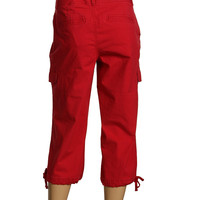 Dockers Misses Drawstring Cargo Capri - Thumbnail 1