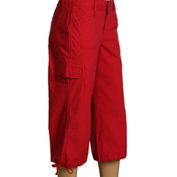 Dockers Misses Drawstring Cargo Capri - Thumbnail 2