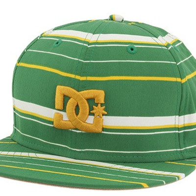 Dc empire green stripe hat