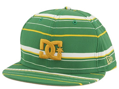DC Empire Green Stripe Hat