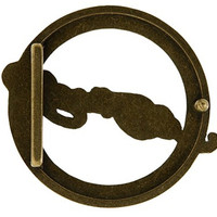 Ed Hardy Circle W/Rhinestones Buckle EH6010C - Thumbnail 3