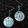 Clockworks Embossed Aluminum Earrings-2