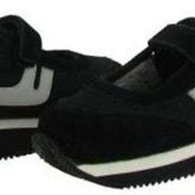 Sideout black suede eggroll junior/woman sneaker