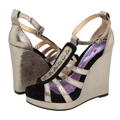 Luichiny vivacious sin amen wedge black/pewter