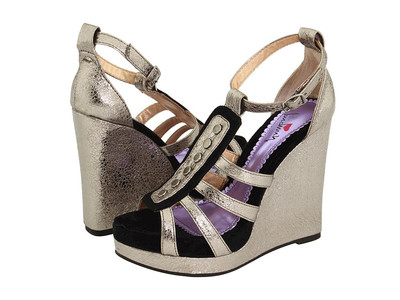 Luichiny Vivacious Sin Amen Wedge Black/Pewter