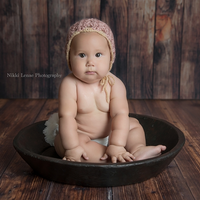 Lace Stitch Bonnet - Thumbnail 1