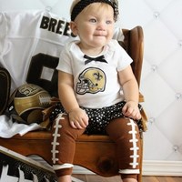 Football Leg Warmers, Baby, Toddler, Boys or Girls Leg Warmers - Thumbnail 4