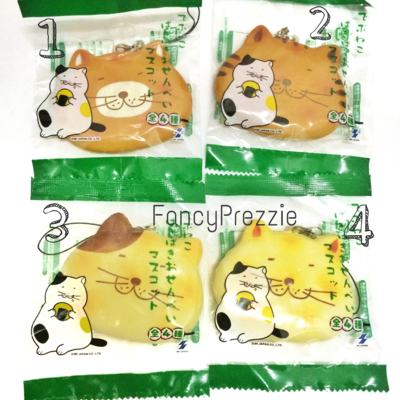 Fat cat crackling biscuit squishy