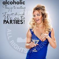 I'm A Drunk! 24x30" High Gloss Poster